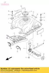 Aquí puede pedir amortiguador 1 de Yamaha , con el número de pieza 5TG215410000: