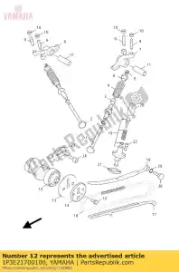 yamaha 1P3E21700100 arbre à cames 1 - La partie au fond