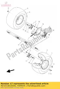 yamaha 4D3253810000 o?, ko?o - Dół