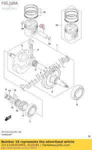 Suzuki 12111052020F0 t?ok, std - Dół