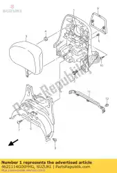 Here you can order the handle,pillion from Suzuki, with part number 4621114G00YHG: