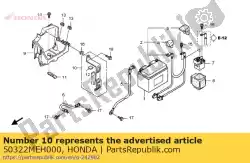 Here you can order the no description available at the moment from Honda, with part number 50322MEH000: