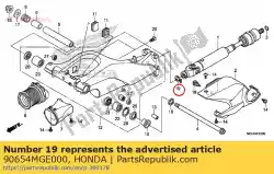 Aqui você pode pedir o anel de retenção, especial, 26 mm em Honda , com o número da peça 90654MGE000: