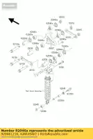 920461216, Kawasaki, Lager-naald, 22bm28 kx250-j2 kawasaki kdx kx 125 200 250 1993 1994 1995 1996 1997 1998 1999 2000 2001 2002 2003, Nieuw