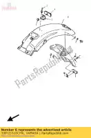 3JBY21610CMX, Yamaha, parafango posteriore c0mp. yamaha xv s virago 535, Nuovo