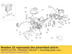 Here you can order the battery holder from Piaggio Group, with part number GU03116745: