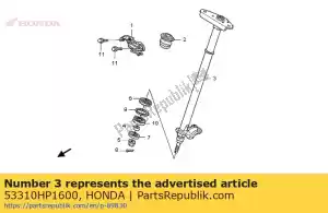 Honda 53310HP1600 eje comp., dirección - Lado inferior