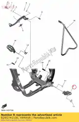 Tutaj możesz zamówić podnó? Ek 1 od Yamaha , z numerem części B2W2741100: