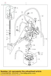 bovenkap assy van Suzuki, met onderdeel nummer 1326036F00, bestel je hier online: