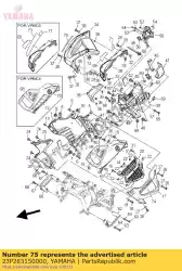 Here you can order the emblem from Yamaha, with part number 23P283150000: