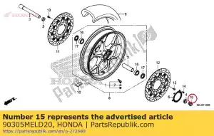 Honda 90305MELD20 bout, fr. as - Onderkant