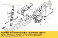 32401HM3000, Honda, cavo, avvia bat honda trx300ex fourtrax sporttrax sportrax 300 , Nuovo