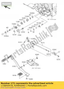 kawasaki 172BA0618 ?ruba-ko?ek wspólny - Dół