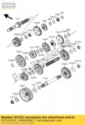 Here you can order the collar,30x50x16 vn2000-a1h from Kawasaki, with part number 921520021: