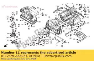 Honda 81125MCAA60ZY imposta illust * y130p * - Il fondo