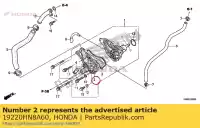 19220HN8A60, Honda, comp. de cobertura, bomba de água honda trx680fa fourtrax rincon sxs700m2p sxs700m4p 680 700 , Novo