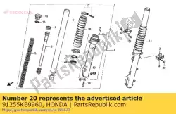 Qui puoi ordinare paraolio, 35x47x10 da Honda , con numero parte 91255KB9960: