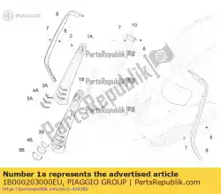 Here you can order the steuerrohrcover from Piaggio Group, with part number 1B000203000EU: