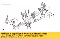 18320MR8003, Honda, geen beschrijving beschikbaar op dit moment honda rvf vfr 400 1990 1991 1995 1996, Nieuw