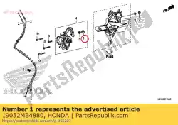 Here you can order the collar, canister mounting from Honda, with part number 19052MB4880: