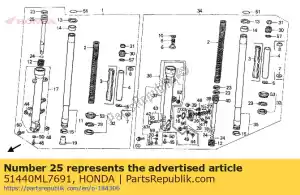 honda 51440ML7691 aucune description disponible pour le moment - La partie au fond