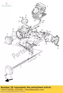 Suzuki 1341719F00 wiosna - Dół