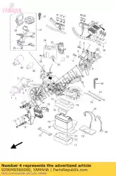 Ici, vous pouvez commander le rondelle, lisse auprès de Yamaha , avec le numéro de pièce 9290M0560000: