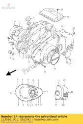 Qui puoi ordinare copertura, magneto da Suzuki , con numero parte 1135101D10: