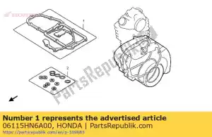 Honda 06115HN6A00 folha de junta kit b - Lado inferior