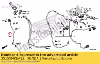 35155MKEA12, Honda, jeu de commutateurs, démarreur honda  450 2017, Nouveau