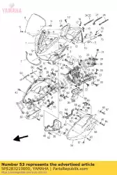 Here you can order the stay 1 from Yamaha, with part number 5PS283210000: