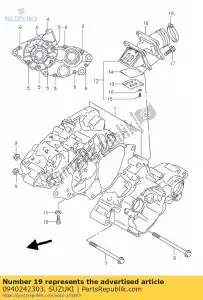 suzuki 0940242303 zacisk - Dół