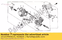 16101MAA610, Honda, carburador assy., honda vt shadow c ace c2 vt1100c 1100 , Novo