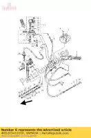 4KD263410100, Yamaha, kabel, rem yamaha yfm 250 2000 2001, Nieuw