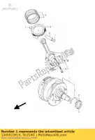 1200022810, Suzuki, crankshaft set suzuki c vlr 1800 2008 2009 2010 2011, New