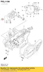 Here you can order the case assy,water from Suzuki, with part number 1741003B00: