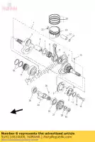 5UH116510000, Yamaha, rod, connecting yamaha  yfm 350 2004 2005 2006 2007 2008 2009 2010 2011 2013 2014 2015 2016 2017 2019 2021, New