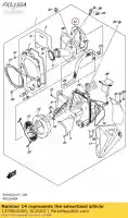 1379002J00, Suzuki, Basis, filter suzuki  rmx 450 2011 2012 2014 2015 2016 2017 2018, Nieuw