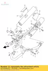 suzuki 0155008257 boulon - La partie au fond