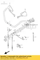 5611110FC0, Suzuki, manillar suzuki vl intruder c1500 vl1500 lc 1500 , Nuevo