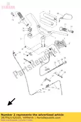 Qui puoi ordinare emblema da Yamaha , con numero parte 2B7F62192000: