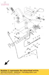 yamaha 2B7F62192000 emblema - Il fondo