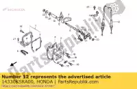 14330KSRA00, Honda, câble comp., rr. ex. soupape honda cr crr 125, Nouveau