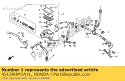 Aqui você pode pedir o nenhuma descrição disponível no momento em Honda , com o número da peça 45126HM7A11: