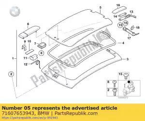 bmw 71607653943 washer - Bottom side