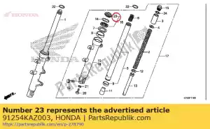 honda 91254KAZ003 py? uszczelniaj?cy - Dół