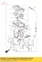 51PH35190000, Yamaha, soporte, medidor yamaha ybr 125 2010 2012 2014, Nuevo