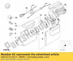 Qui puoi ordinare vassoio porta oggetti da BMW , con numero parte 46632313627: