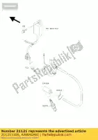 211211186, Kawasaki, Coil-ignition kx500-e2 kawasaki kx 60 65 500 1985 1986 1987 1988 1989 1990 1991 1992 1993 1994 1995 1996 1997 1998 1999 2000 2001 2002 2003 2005, New