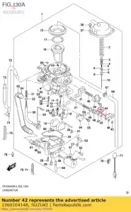 suzuki 1360104148 screw - Bottom side